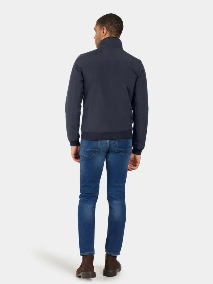 Men Alvin Jacket Dark Night Blue Didriksons Autumn Jackets