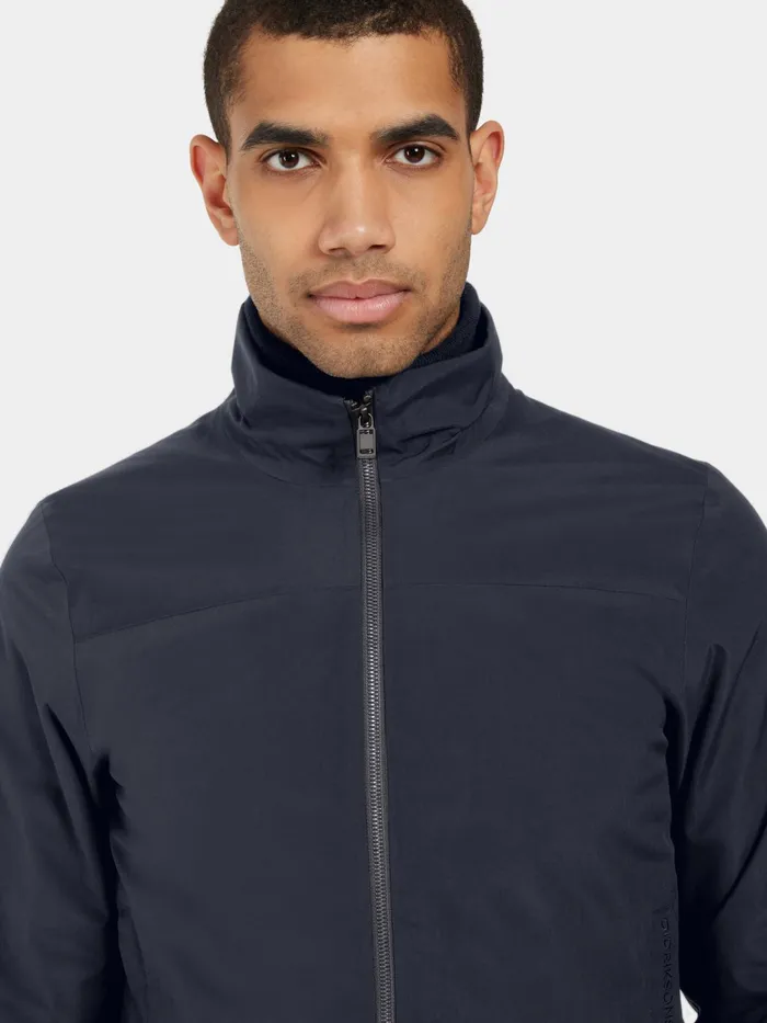 Men Alvin Jacket Dark Night Blue Didriksons Autumn Jackets