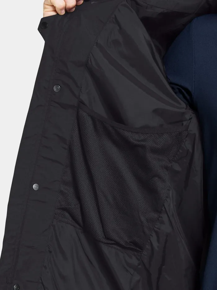 Men Andreas Parka Black Didriksons Autumn Jackets