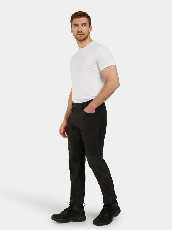 Men Ara Pants Black Didriksons Walking Trousers