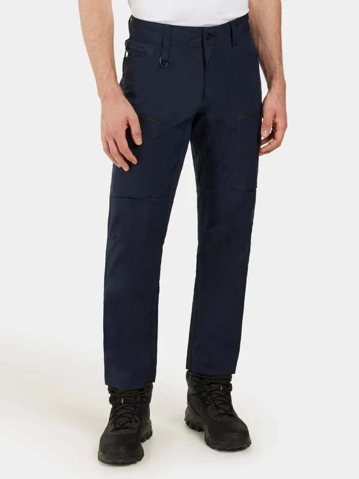 Men Ara Pants Dark Night Blue Didriksons Walking Trousers