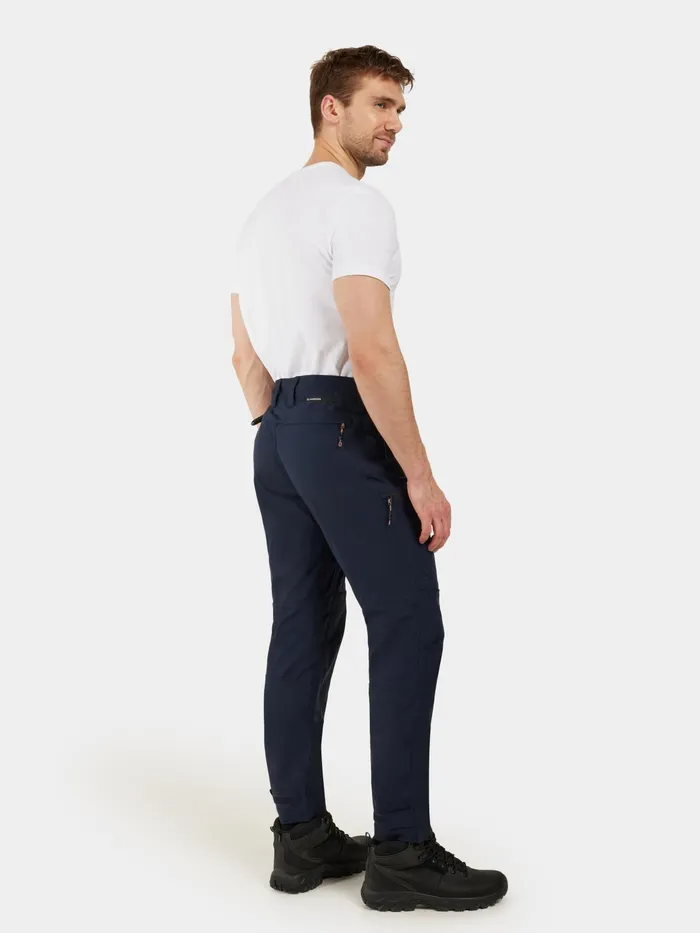 Men Ara Pants Dark Night Blue Didriksons Walking Trousers