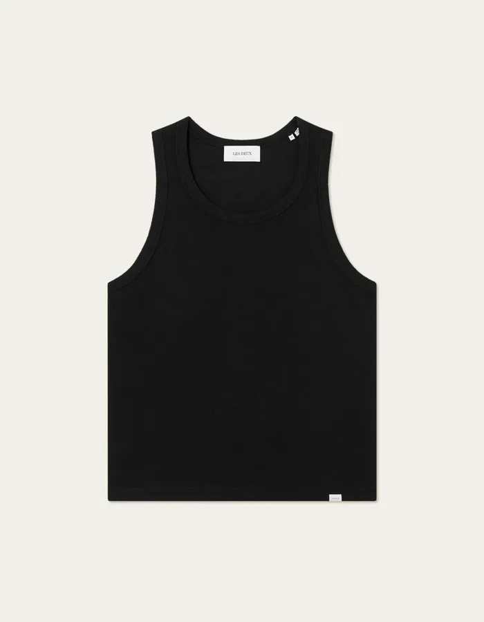 Men Arthur Tank Top 8211 BlackBlack Les Deux Tshirts