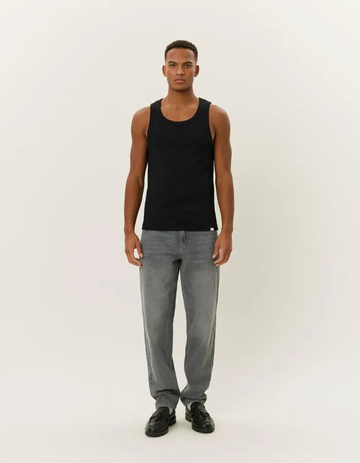 Men Arthur Tank Top 8211 BlackBlack Les Deux Tshirts