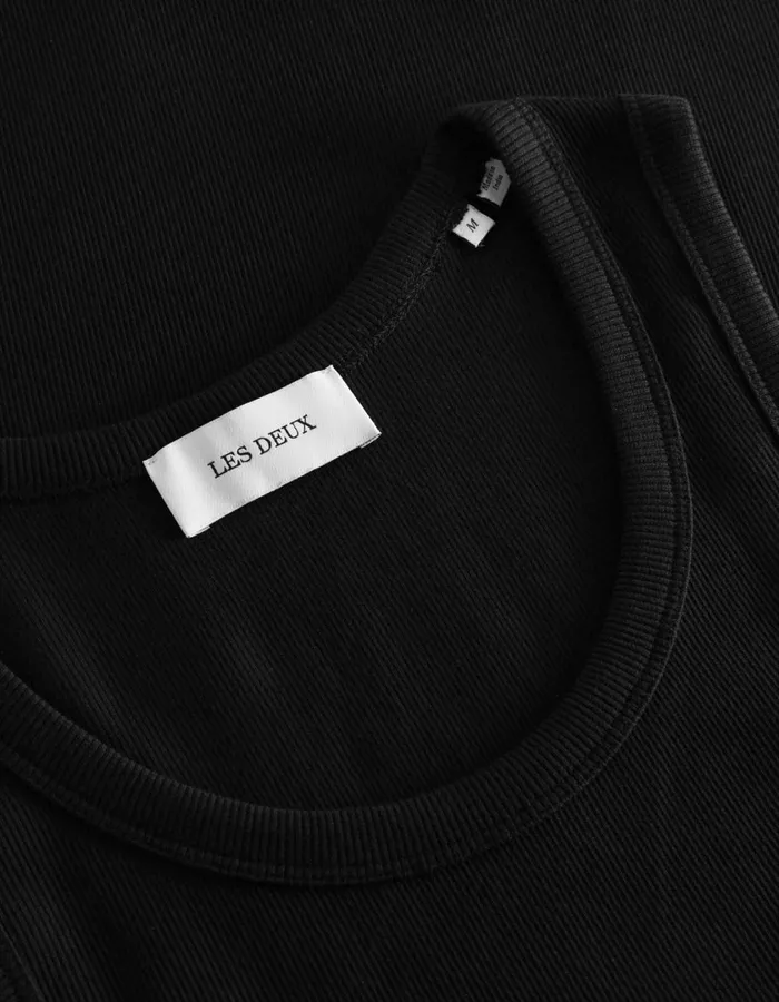 Men Arthur Tank Top 8211 BlackBlack Les Deux Tshirts