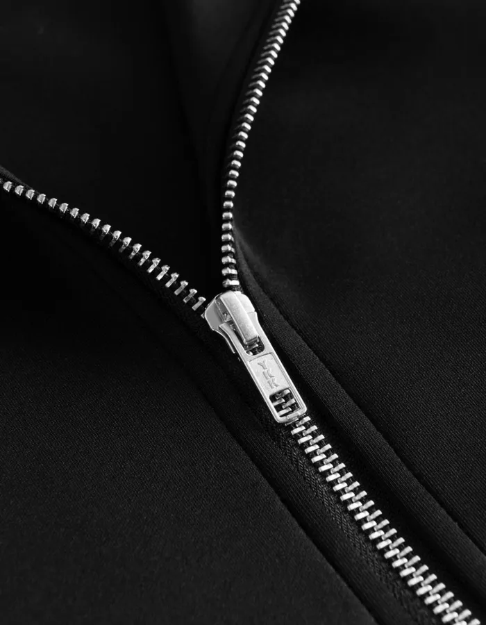 Men Ballier Track Jacket 8211 BlackBlack Les Deux HoodiesSweatshirts