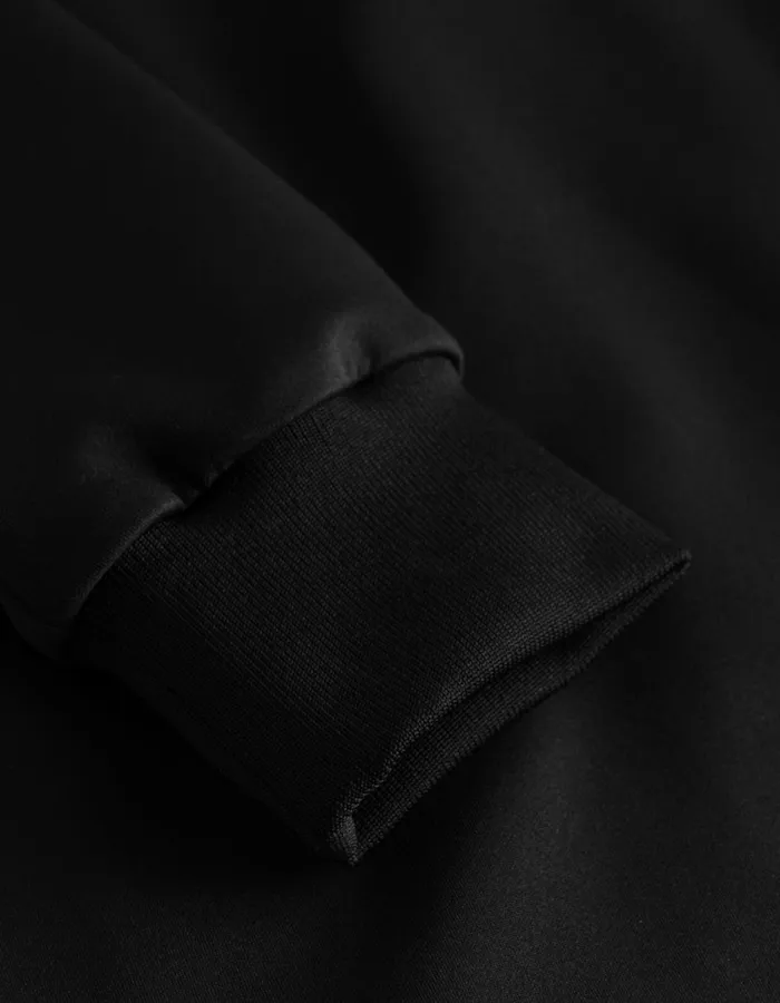 Men Ballier Track Jacket 8211 BlackBlack Les Deux HoodiesSweatshirts