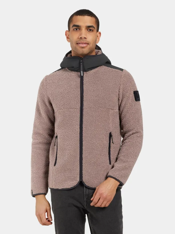 Men Benno FullZip Bark Didriksons Autumn Jackets