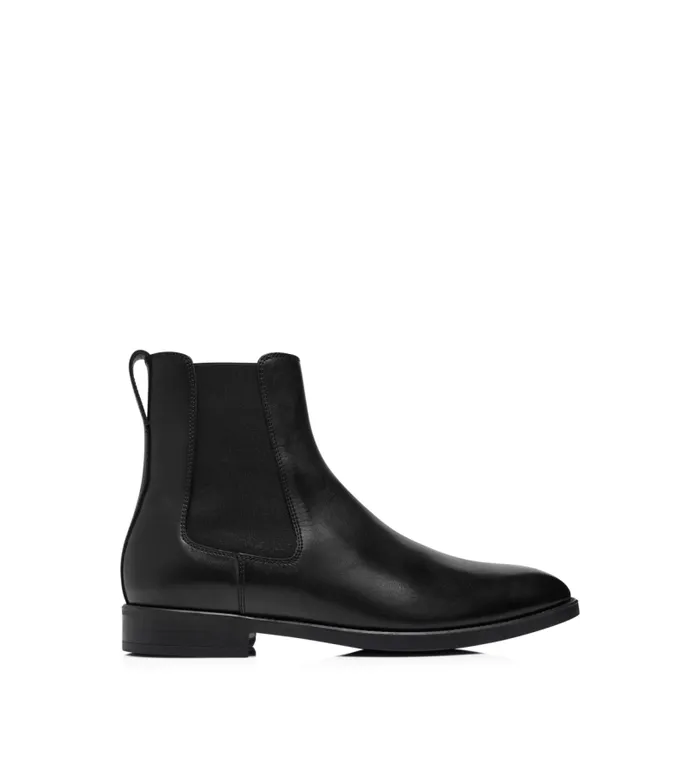 Men Boots Tom Ford Leather Robert Chelsea Boot Black