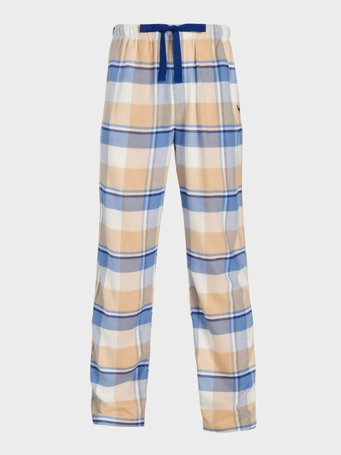Men Buffalo Check Bamboo Flannelette Pj Pant Multi Peter Alexander Pants