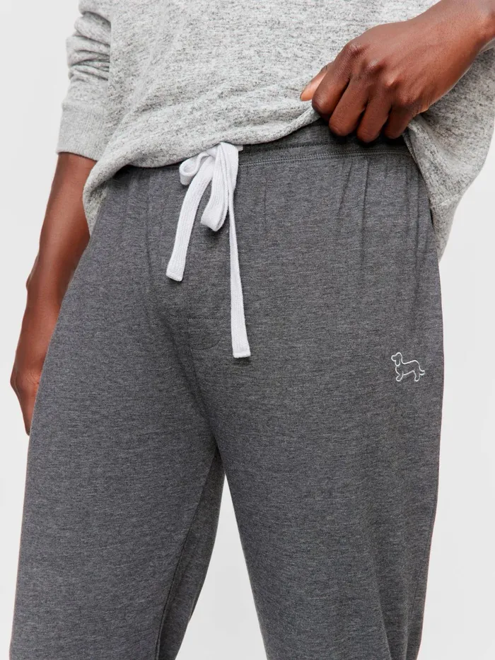 Men Charcoal Pj Jogger Charcoal Peter Alexander Pants