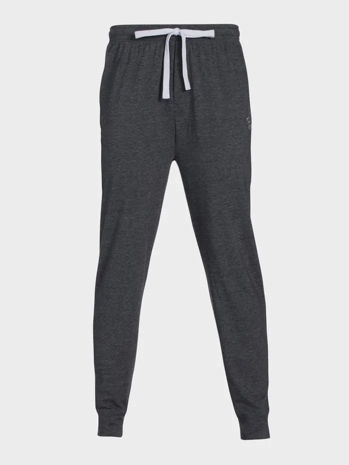 Men Charcoal Pj Jogger Charcoal Peter Alexander Pants