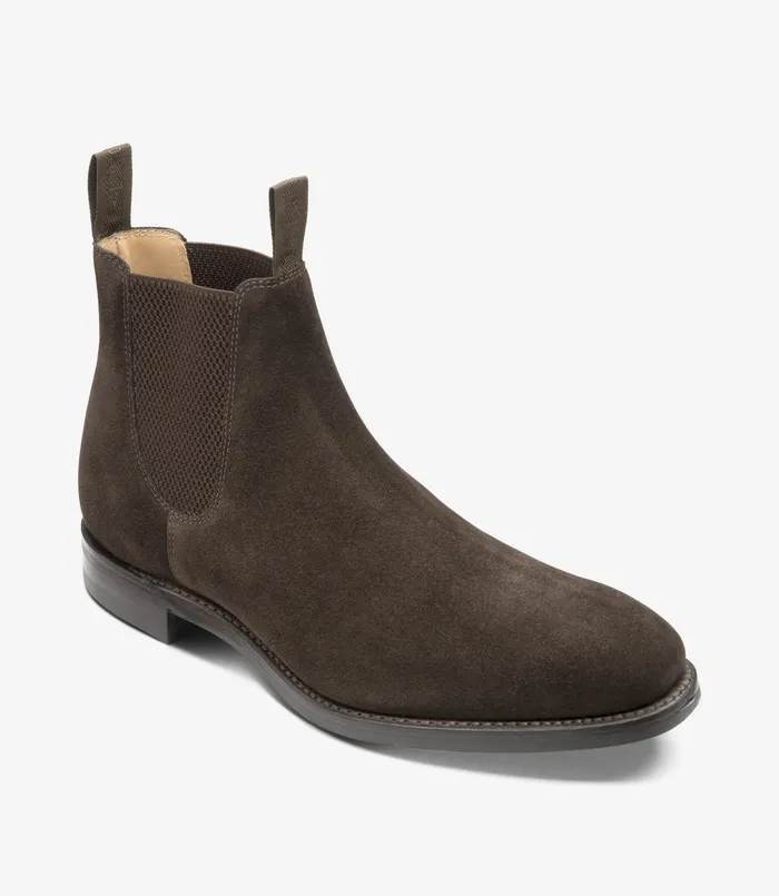 Men Chatsworth Dark Brown Suede Boots Loake Men Chatsworth Dark Brown Suede Boots Loake
