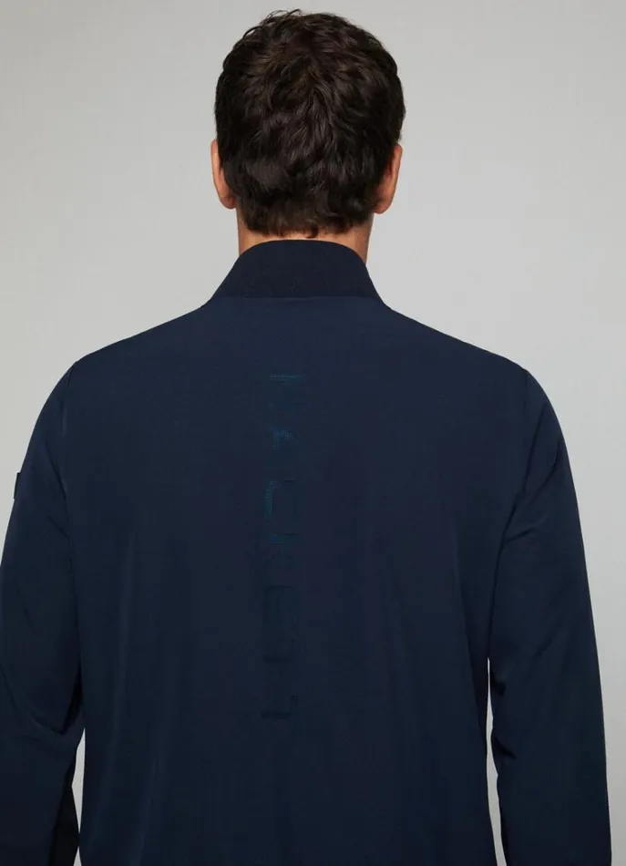 Men Coats and Jackets Hackett London Hackett Sport Bomber Jacket Navy