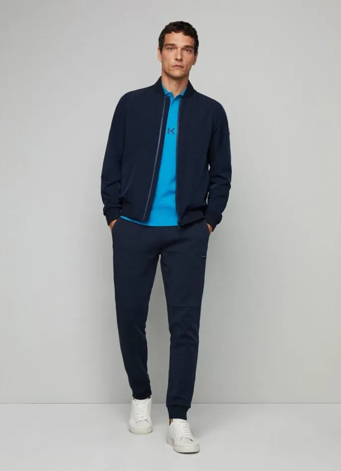 Men Coats and Jackets Hackett London Hackett Sport Bomber Jacket Navy