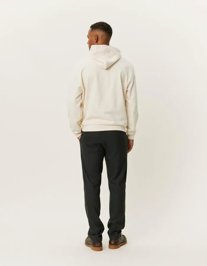 Men Crew Hoodie 8211 IvoryLight Ivory Les Deux HoodiesSweatshirts