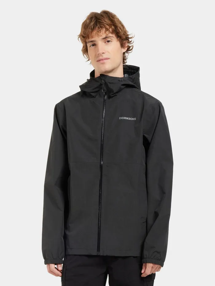 Men Dario Jacket Black Didriksons Spring Jackets