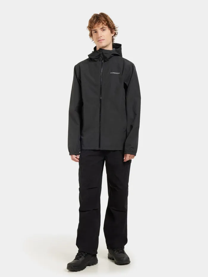 Men Dario Jacket Black Didriksons Spring Jackets