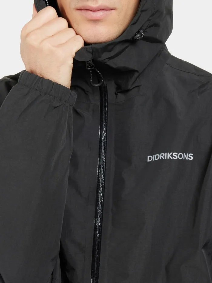Men Dario Jacket Black Didriksons Spring Jackets