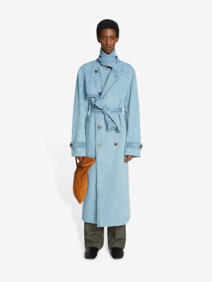 Men Dries Van Noten Bags and Leather Goods Suede Tote Bag