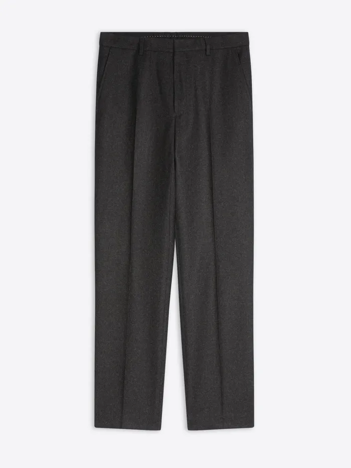 Men Dries Van Noten Pants Wool Slim Fit Pants