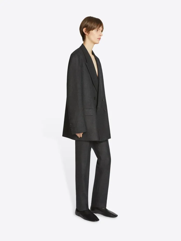 Men Dries Van Noten Pants Wool Slim Fit Pants