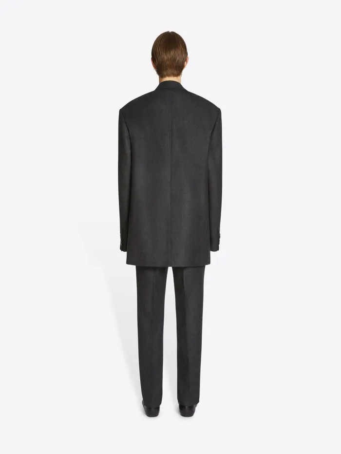 Men Dries Van Noten Pants Wool Slim Fit Pants
