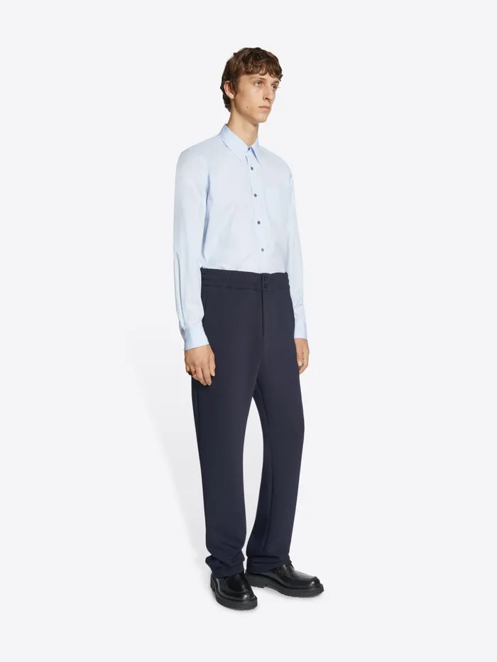 Men Dries Van Noten Shirts Cotton Fitted Shirt