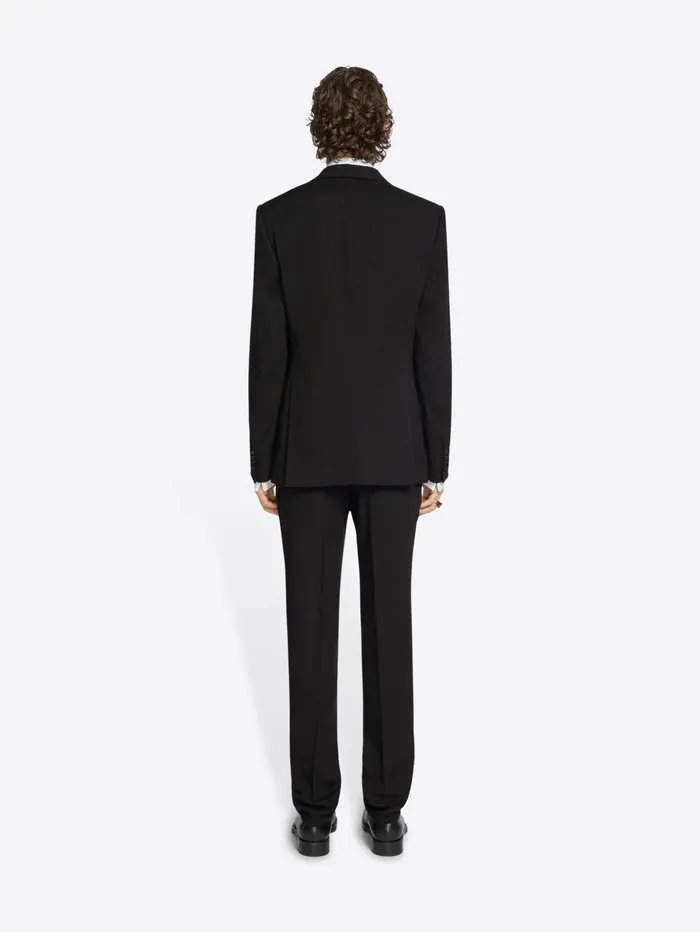 Men Dries Van Noten Suits Striped Slim Fit Suit