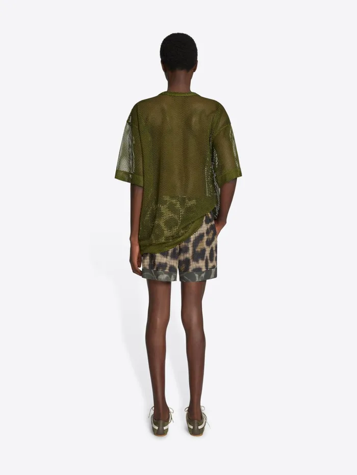 Men Dries Van Noten Swimwear Printed Swim Shorts