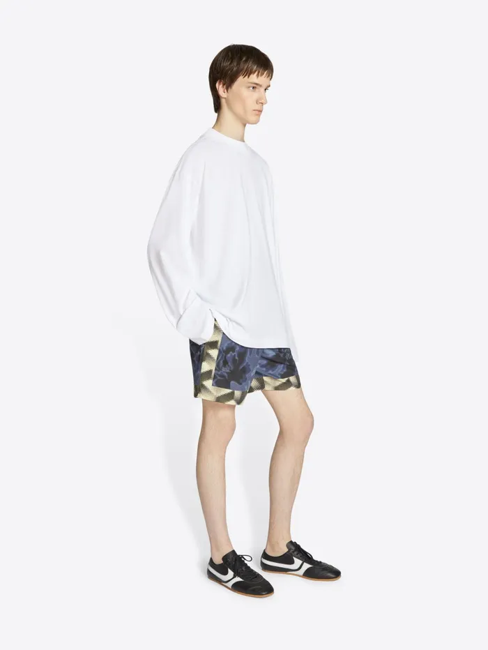 Men Dries Van Noten Swimwear Printed Swim Shorts