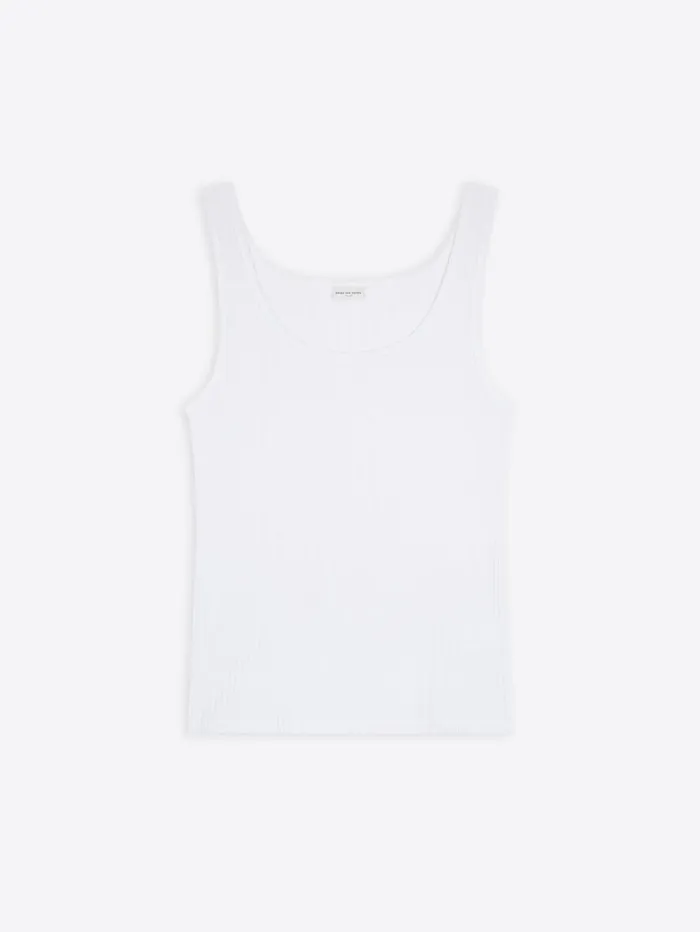 Men Dries Van Noten Tshirts and Sweatshirts Cotton Singlet