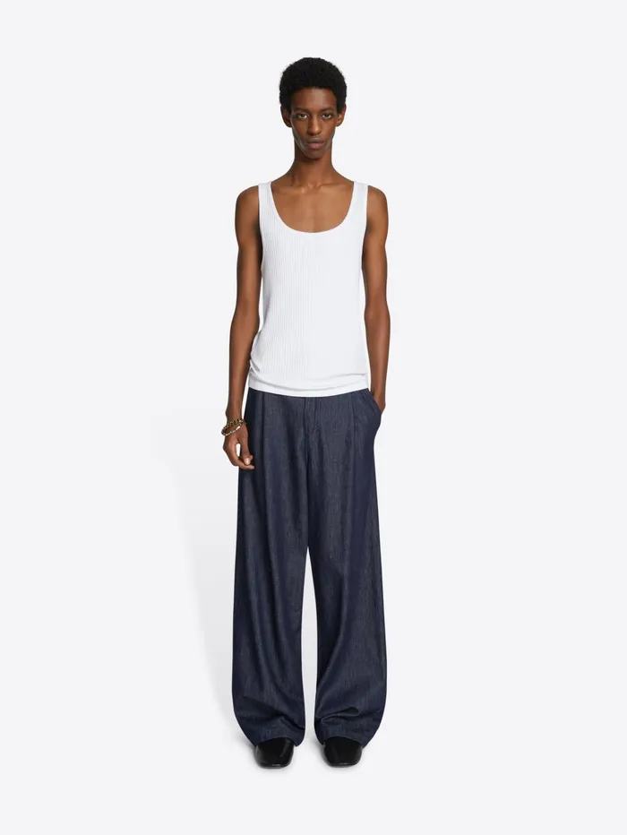 Men Dries Van Noten Tshirts and Sweatshirts Cotton Singlet