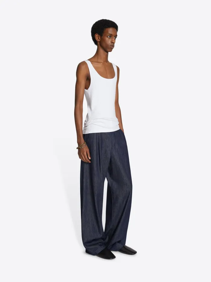 Men Dries Van Noten Tshirts and Sweatshirts Cotton Singlet