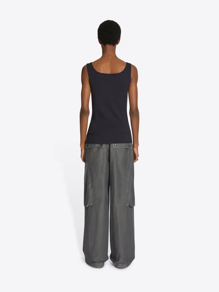 Men Dries Van Noten Tshirts and Sweatshirts Cotton Singlet