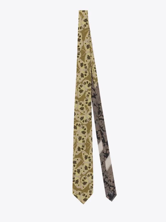 Men Dries Van Noten Ties Printed Tie
