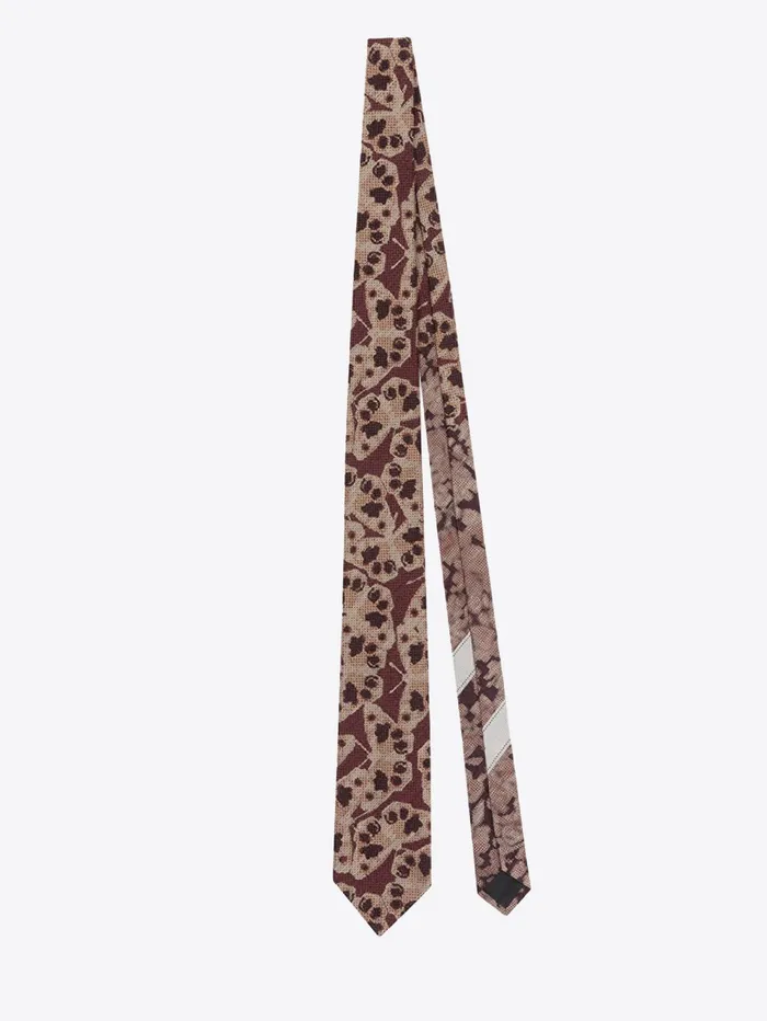 Men Dries Van Noten Ties Printed Tie