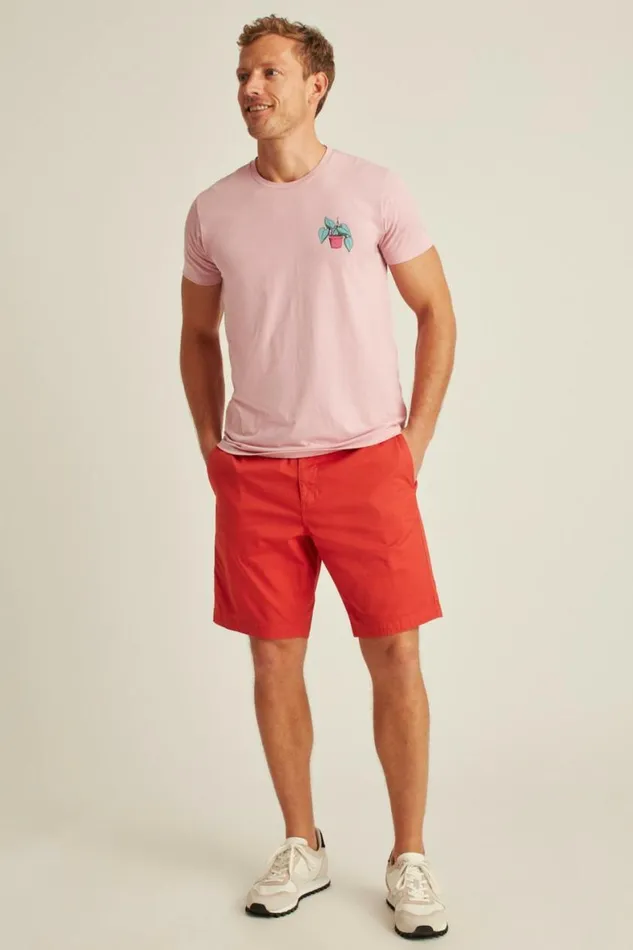 Men Easy Lightweight Shorts Fire Whirl Bonobos Chino Shorts