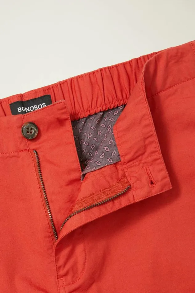 Men Easy Lightweight Shorts Fire Whirl Bonobos Chino Shorts