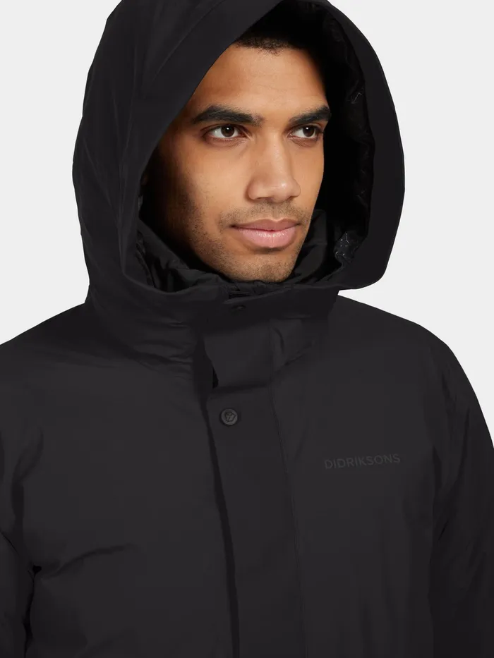 Men Edwin Jacket Black Didriksons Autumn Jackets
