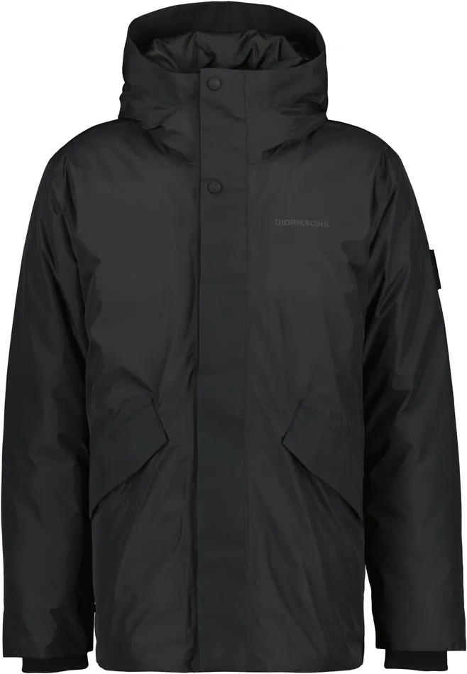Men Edwin Jacket Black Didriksons Autumn Jackets