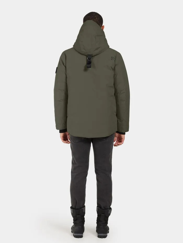 Men Edwin Jacket Deep Green Didriksons Winter Jackets