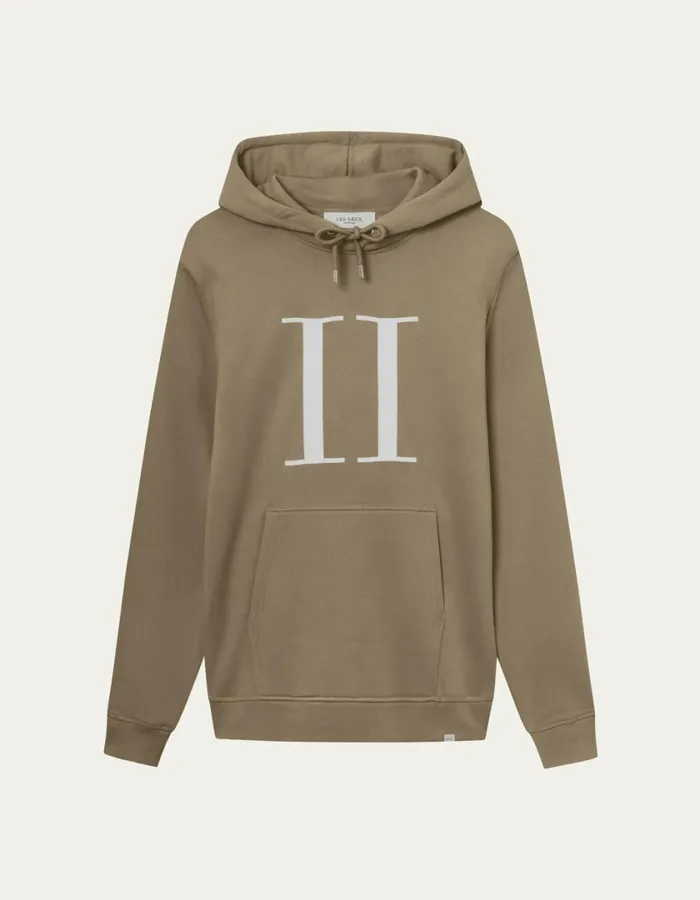 Men Encore Hoodie 8211 WalnutWhite Les Deux HoodiesSweatshirts