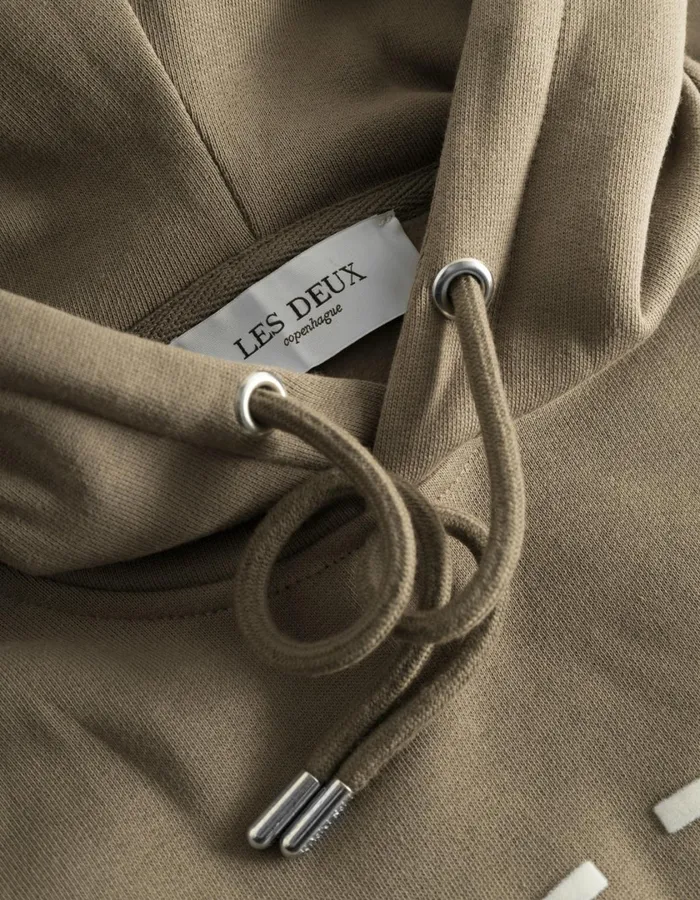 Men Encore Hoodie 8211 WalnutWhite Les Deux HoodiesSweatshirts