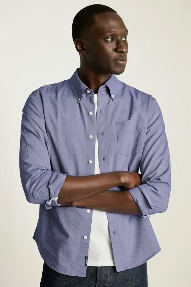 Men Everyday Oxford Shirt Bright Lilac Bonobos Casual Shirts