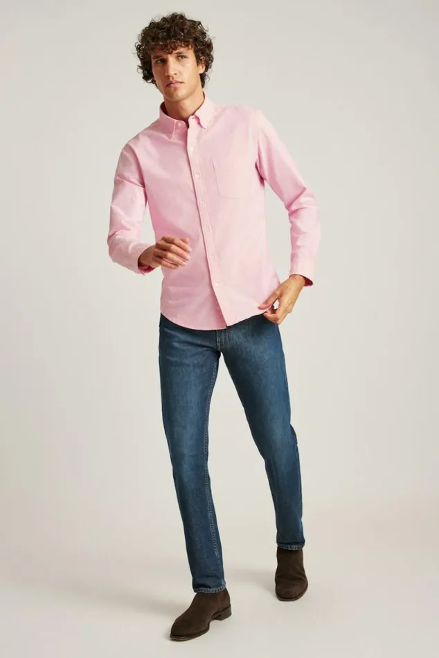 Men Everyday Oxford Shirt Chateau Rose Bonobos Business Casual Shirts