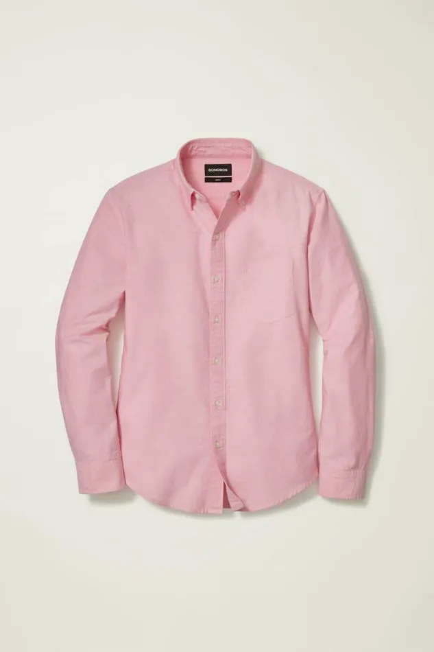 Men Everyday Oxford Shirt Chateau Rose Bonobos Business Casual Shirts