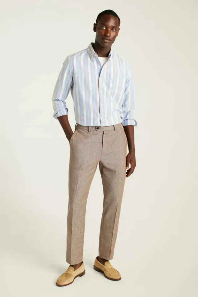 Men Everyday Oxford Shirt Hazy Blue Milos Stripe Bonobos Business Casual Shirts Men Everyday Oxford Shirt Hazy Blue Milos Stripe Bonobos Business Casual Shirts