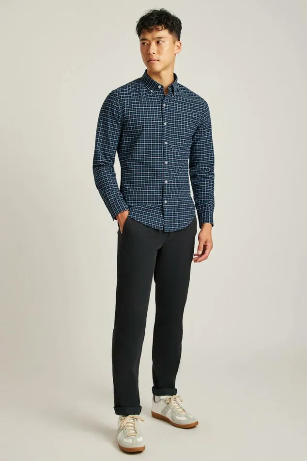 Men Everyday Oxford Shirt Navy Larchmont Plaid Bonobos Business Casual Shirts Men Everyday Oxford Shirt Navy Larchmont Plaid Bonobos Business Casual Shirts