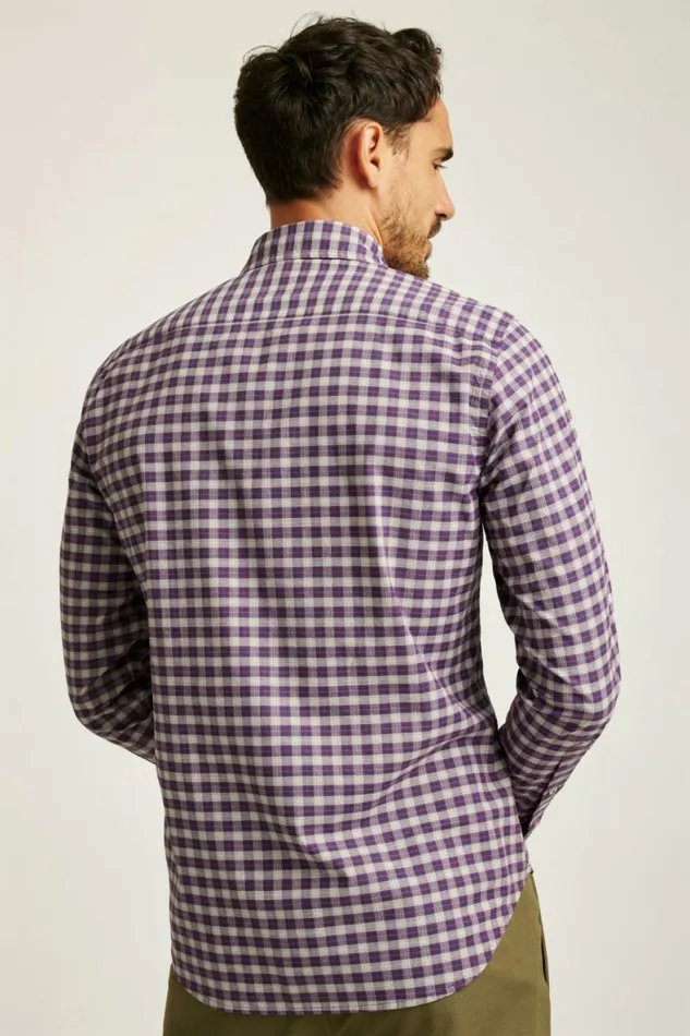 Men Everyday Shirt Crimson Hill Plaid Bonobos Business Casual Shirts
